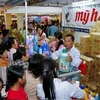 在2010年越柬贸易展会的越南产品